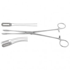 Rampley Sponge Holding Forcep Straight Stainless Steel, 18.5 cm - 7 1/4"